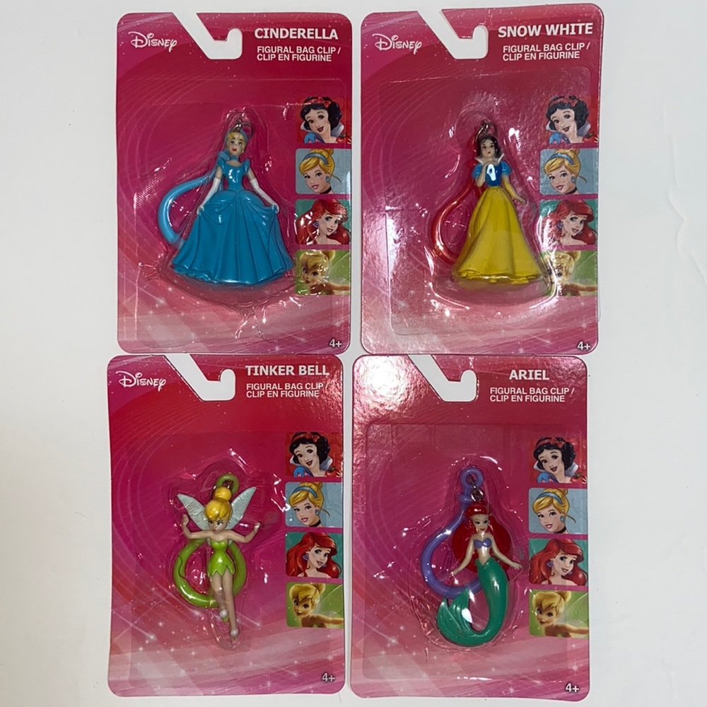 4 pack of Disney Princess figurines NWT